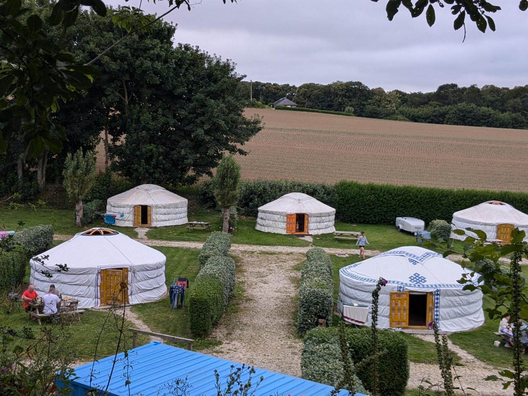 Camping Kerlaudy Mer Et Yourtes Plouénan Dış mekan fotoğraf