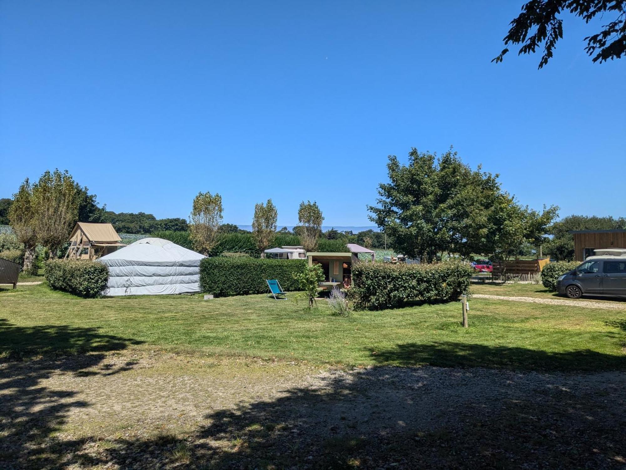 Camping Kerlaudy Mer Et Yourtes Plouénan Dış mekan fotoğraf