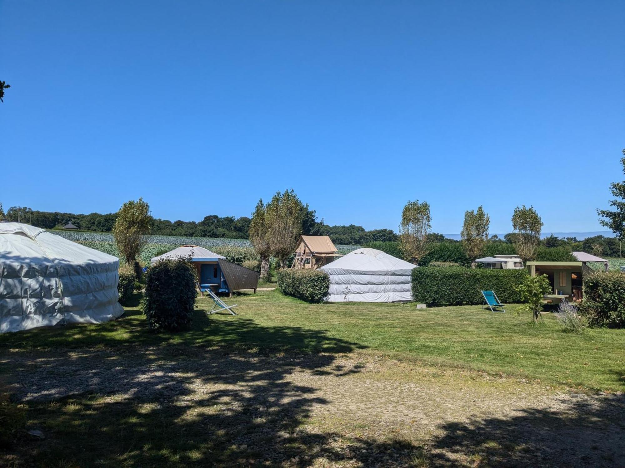 Camping Kerlaudy Mer Et Yourtes Plouénan Dış mekan fotoğraf